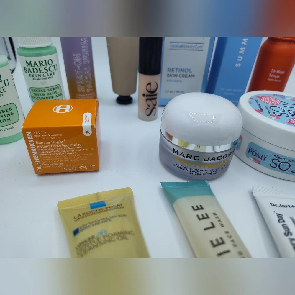 MEGA Skincare Bundle Lot Tatcha Marc Jacobs Summer Fridays Tata Harper Indie Lee - Picture 5 of 9